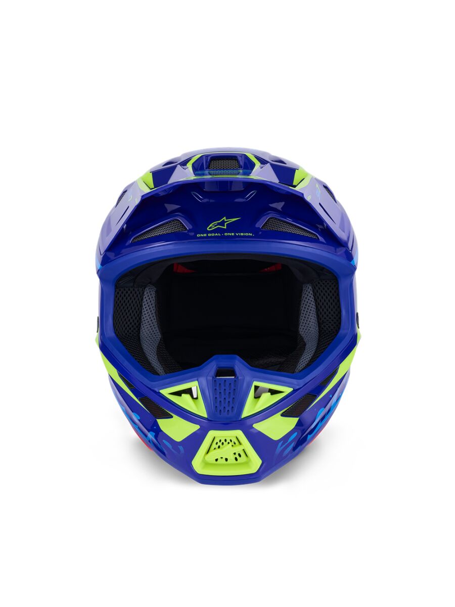 Alpinestars SM7 Deed Crosshelm Schwarz/ Gelb - 4