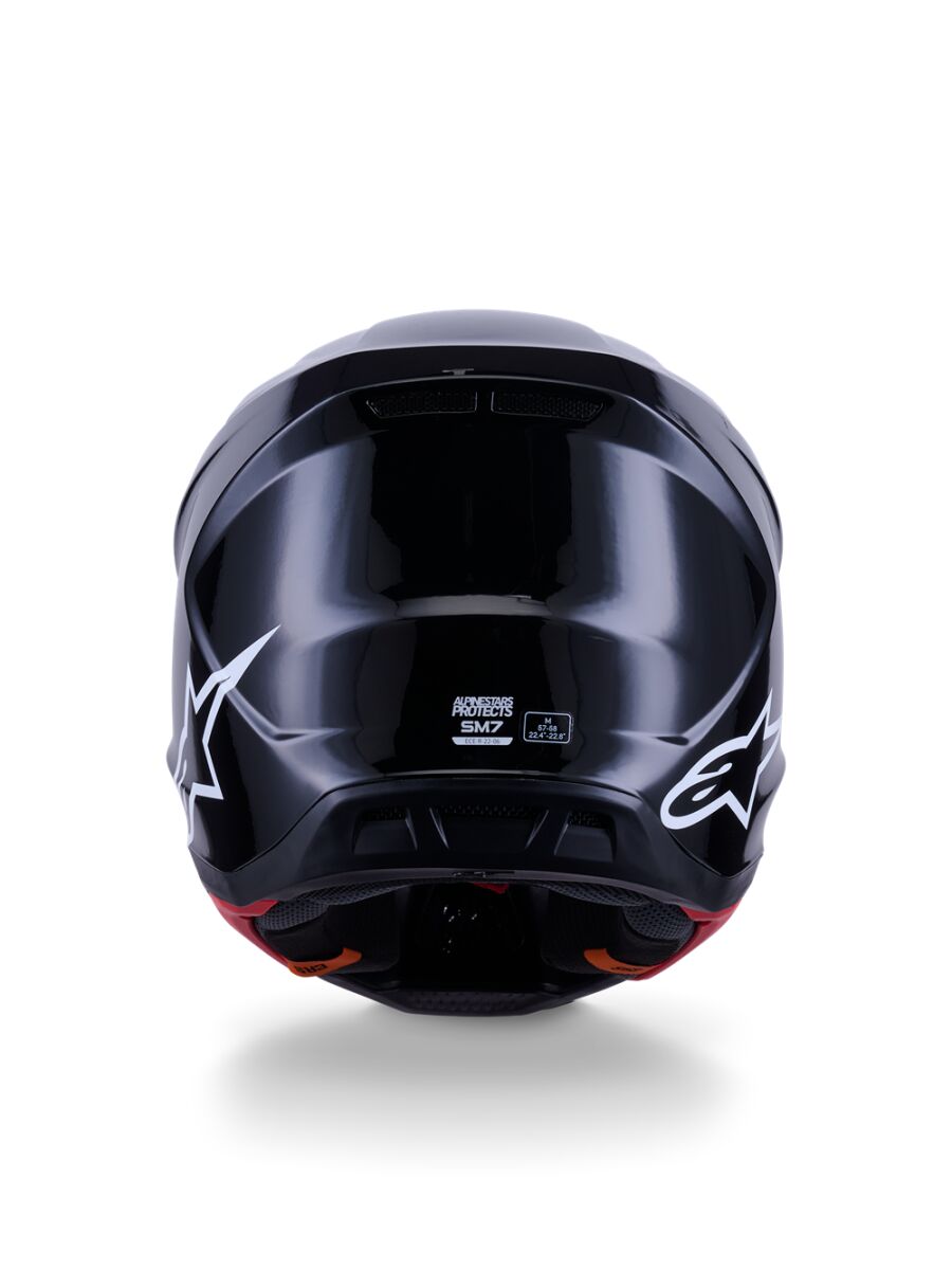 Alpinestars SM7 Crosshjelm Sort - 4
