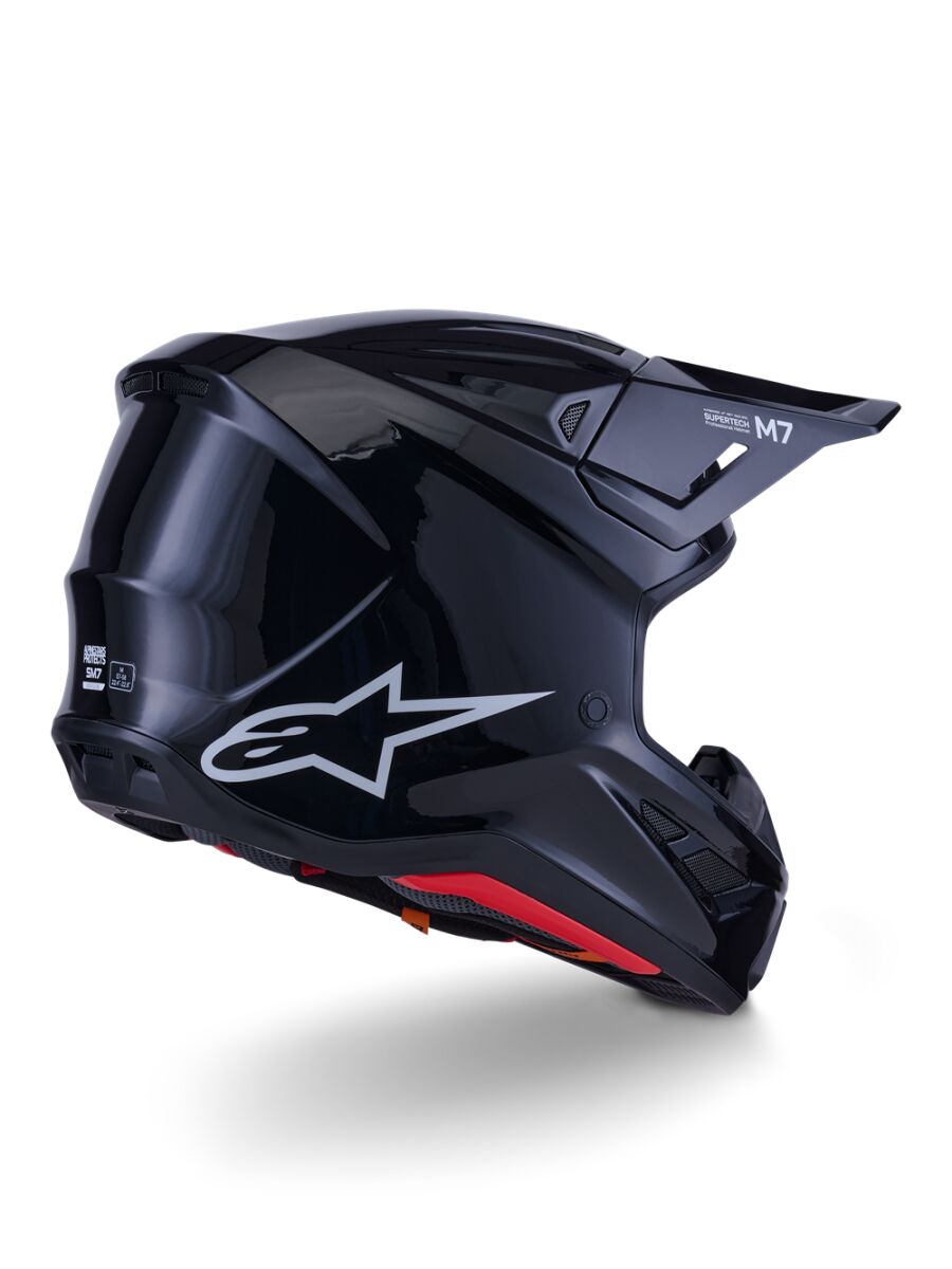 Alpinestars SM7 Crosshjelm Sort - 3