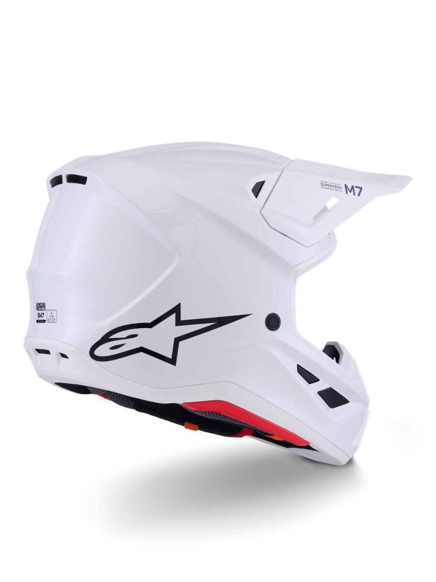 Alpinestars SM7 Crosshelm Wieß - 6