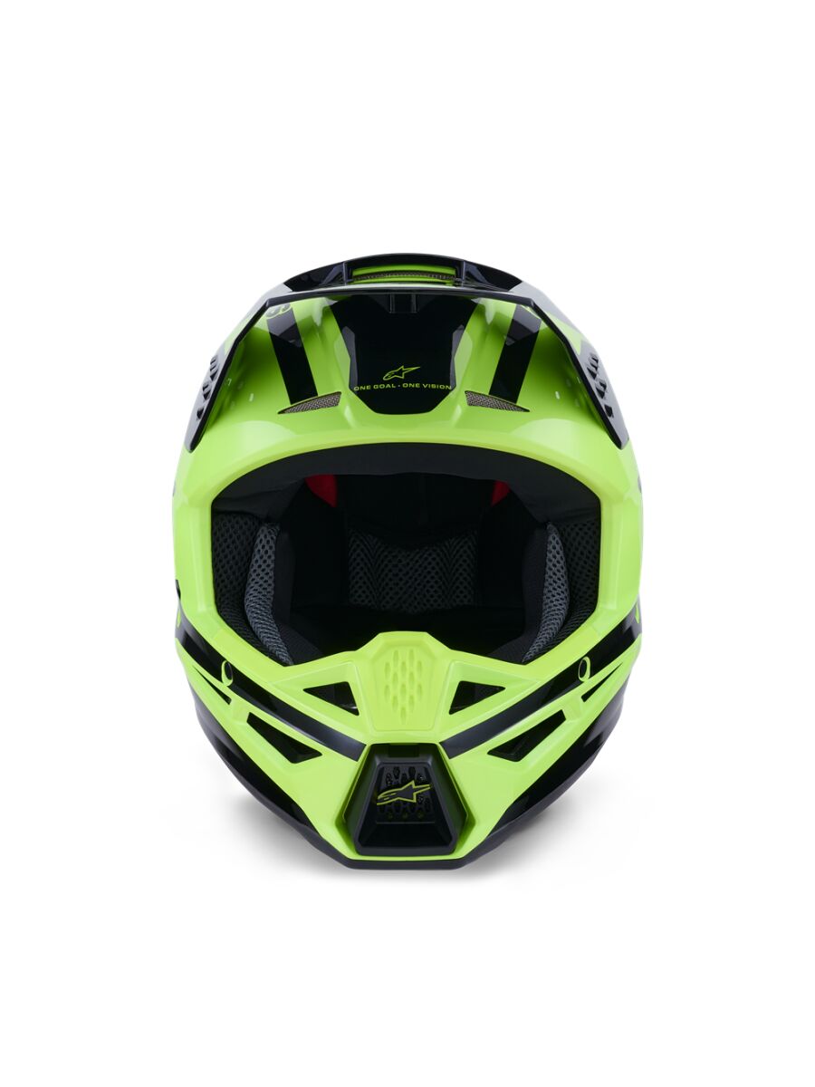 Alpinestars SM3 Heat Crosshelm Schwarz/ Gelb - 7