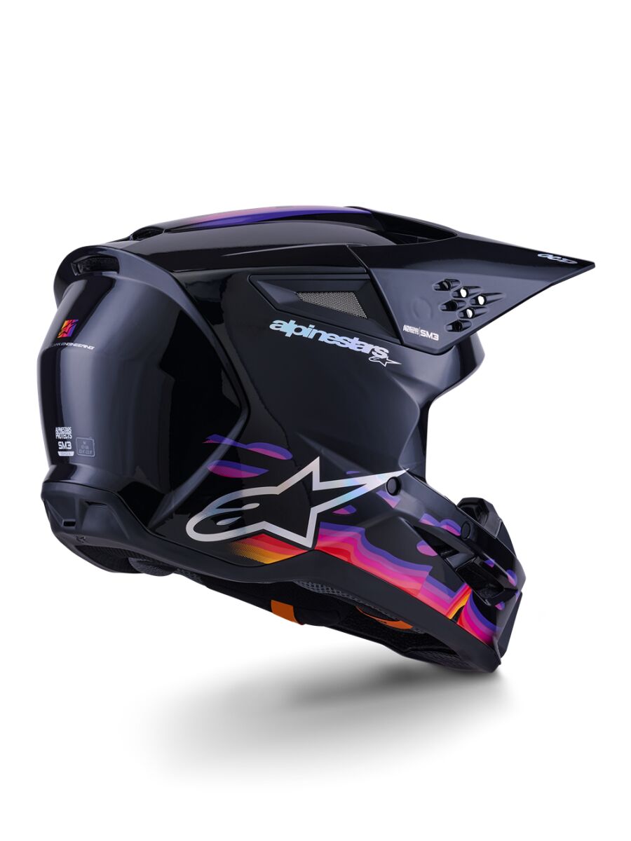 Alpinestars SM3 Force Crossi Kypärä Musta - 2