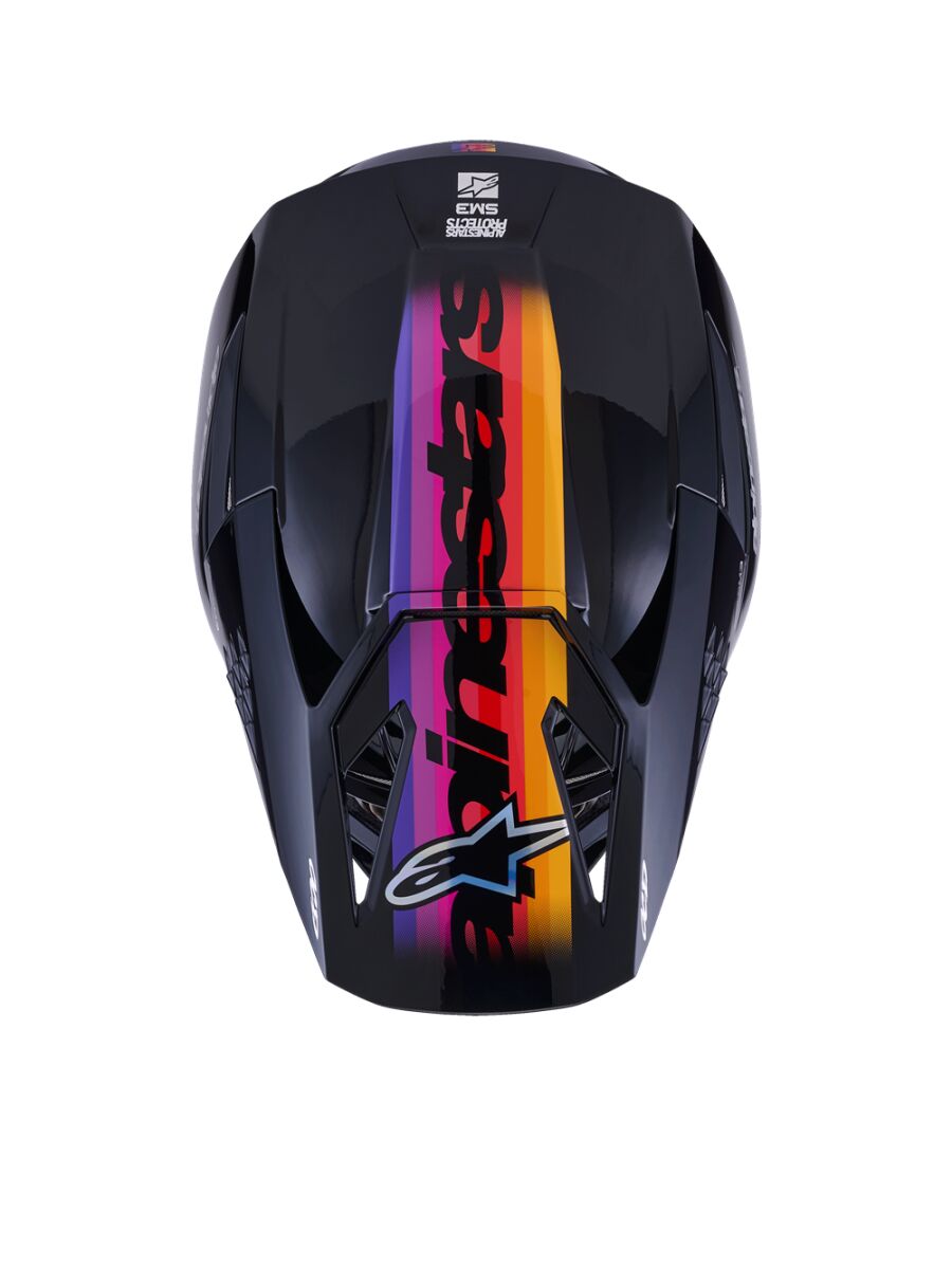Alpinestars SM3 Force Crossi Kypärä Musta - 7