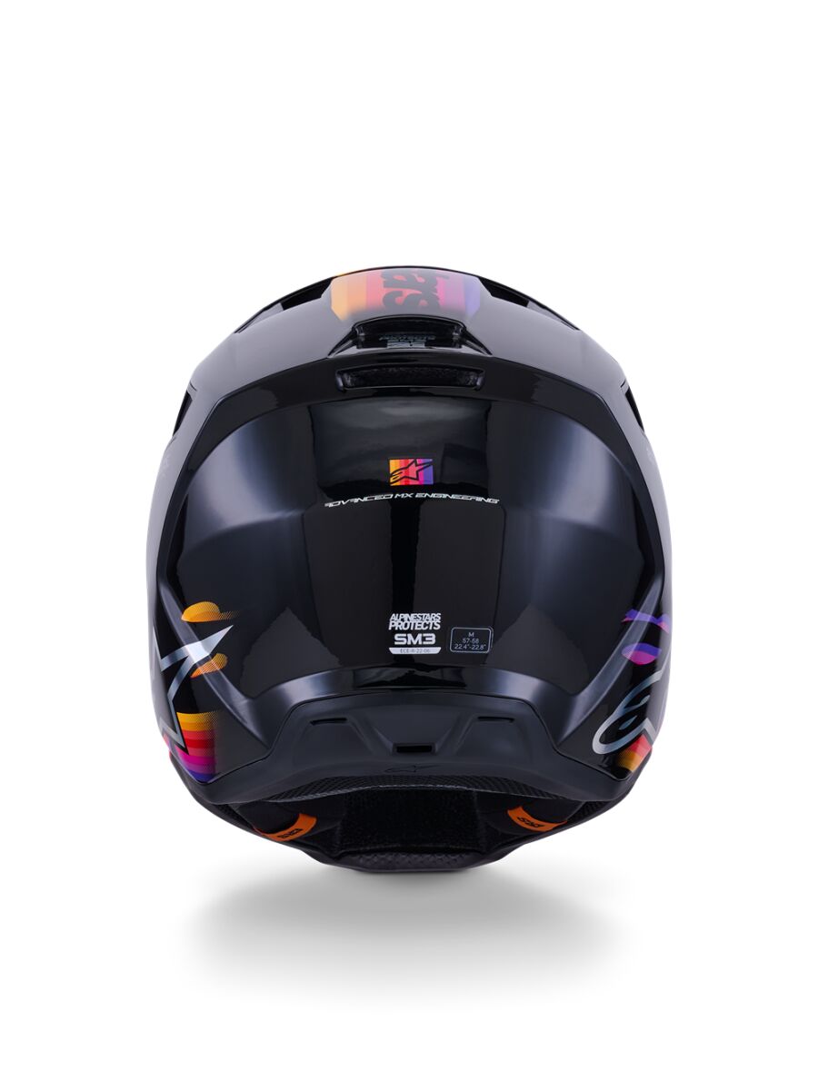 Alpinestars SM3 Force Crossi Kypärä Musta - 6