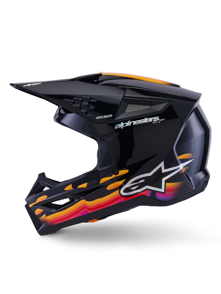 Alpinestars SM3 Force Crossi Kypärä Musta - 5