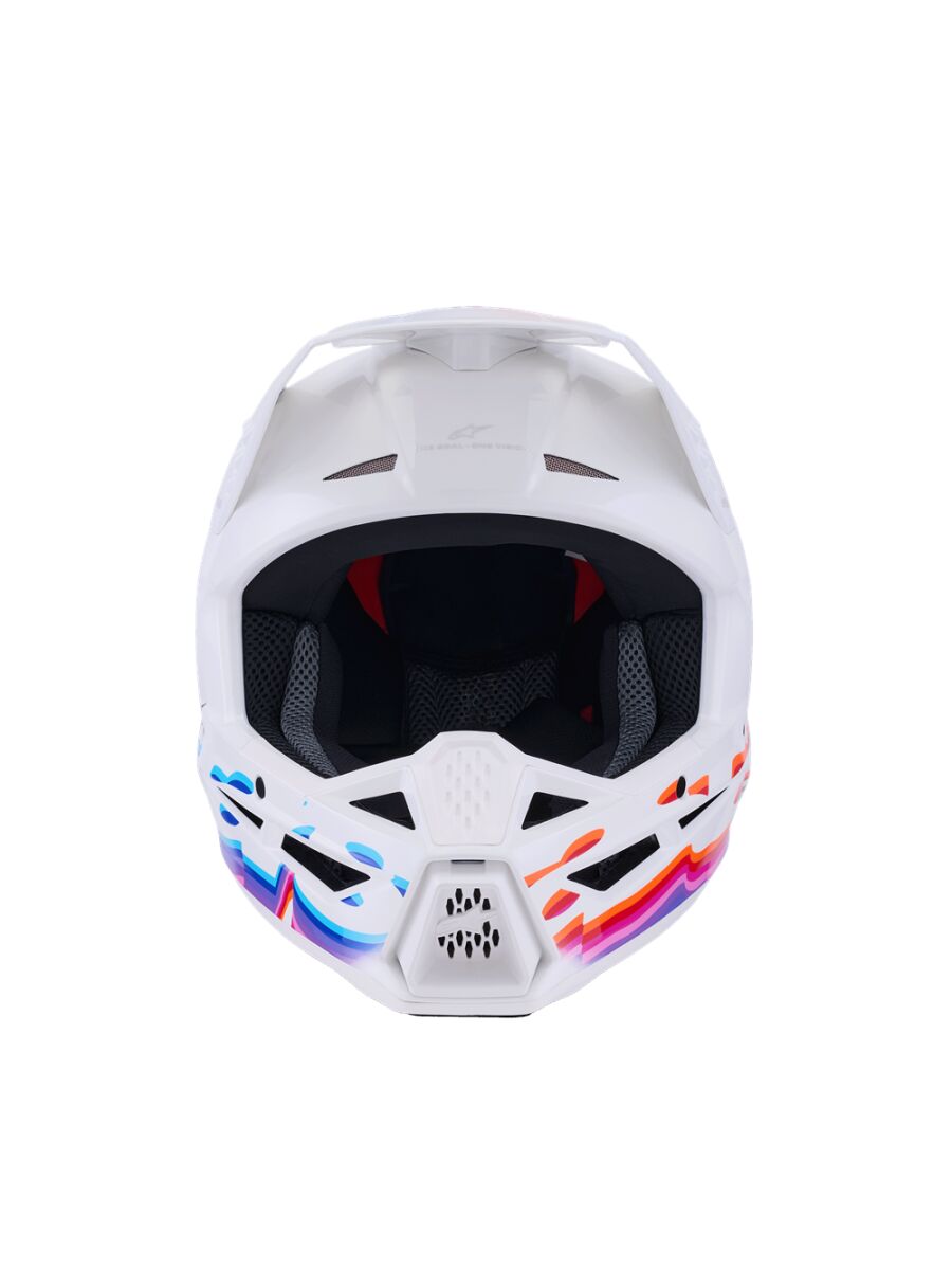 Alpinestars SM3 Force Crosshjelm Hvit - 2