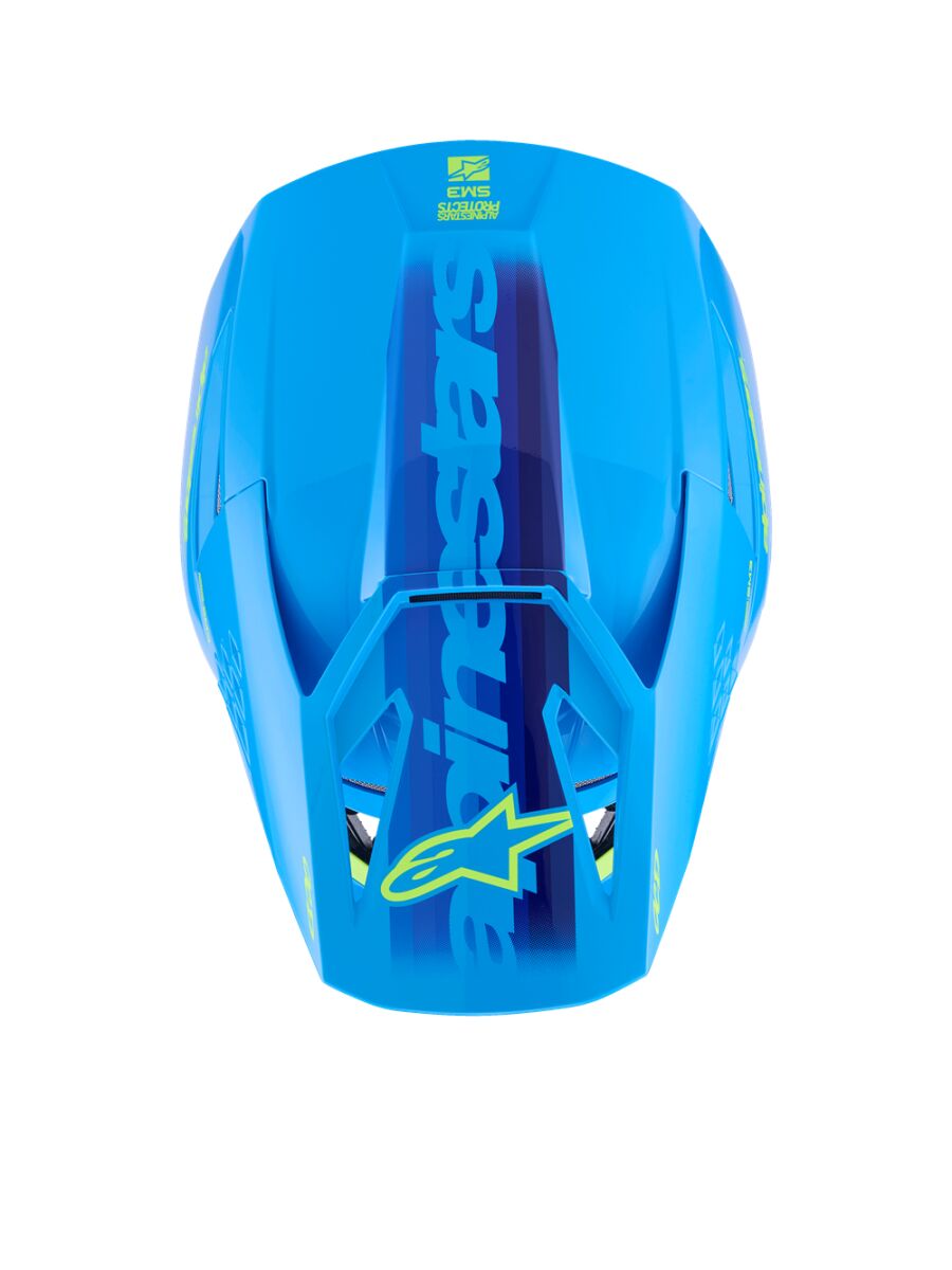Alpinestars SM3 Force Crosshelm Cyan - 6