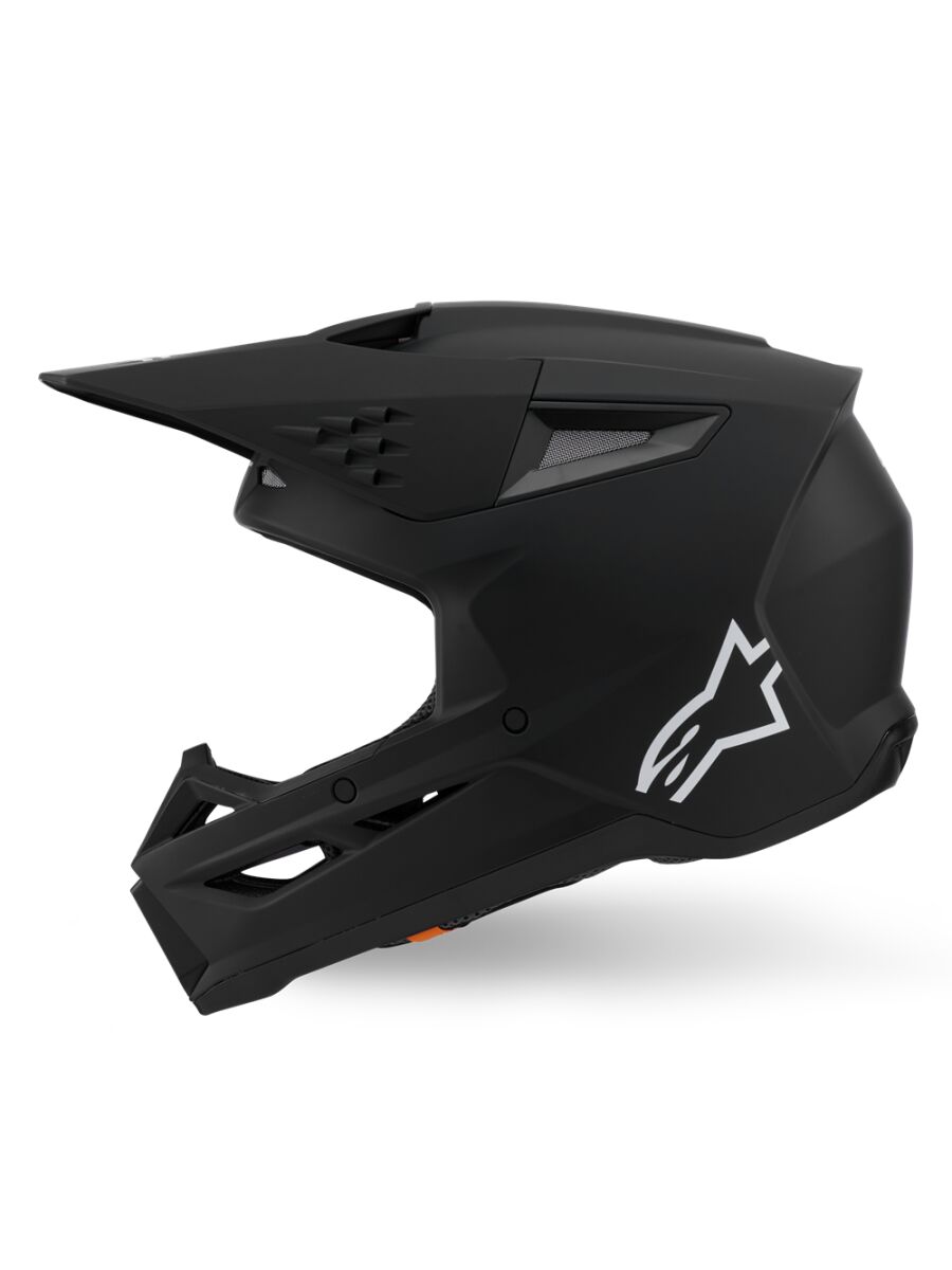 Alpinestars SM3 Solid Crosshjelm Svart - 4