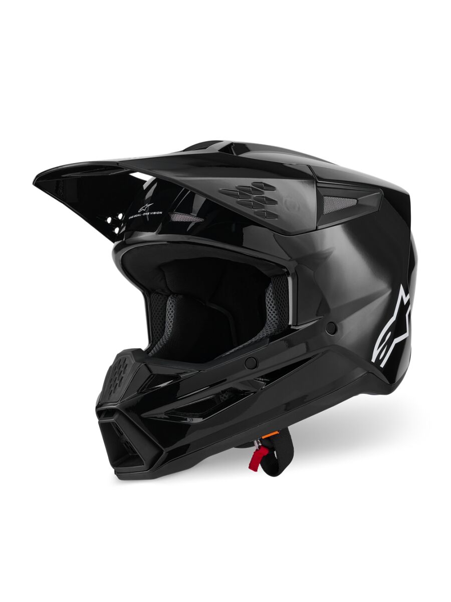 Alpinestars SM3 Solid Crosshelm Schwarz