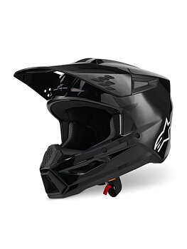 Alpinestars SM3 Solid Crossi Kypärä Musta