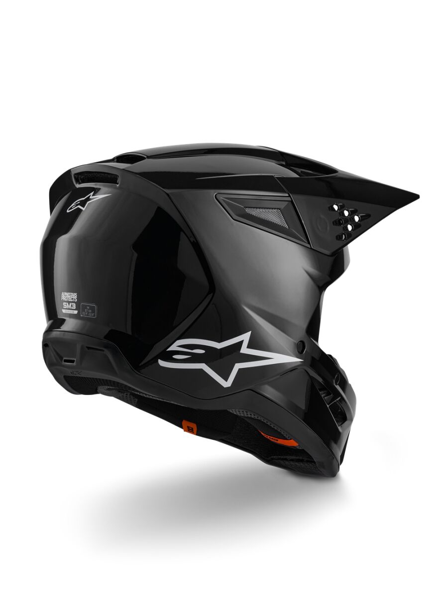 Alpinestars SM3 Solid Crosshelm Schwarz - 3