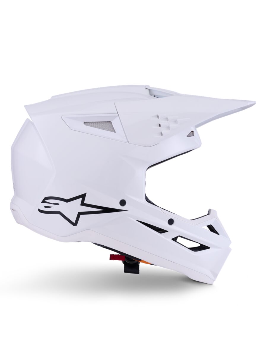 Alpinestars SM3 Solid Crosshelm Wieß - 4