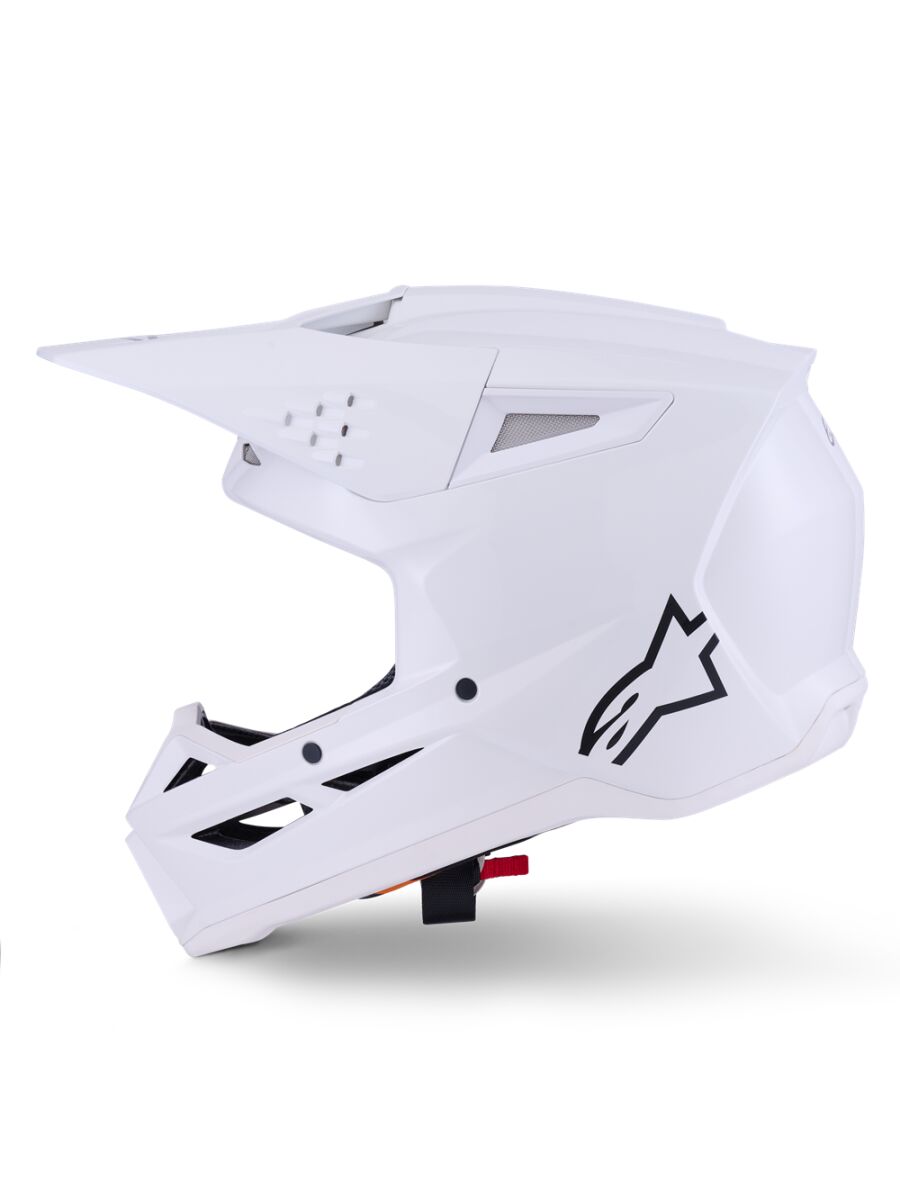 Alpinestars SM3 Solid Crosshelm Wieß - 6
