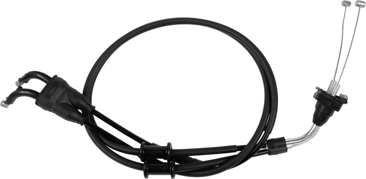 Moose Racing Black Vinyl Throttle Cable