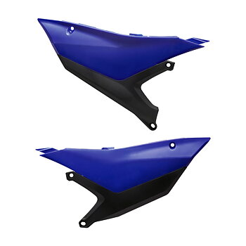 Placa portanúmero lateral en plástico de recambio para Yamaha Polisport