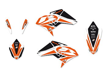 Blackbird Graphics kit with seat cover