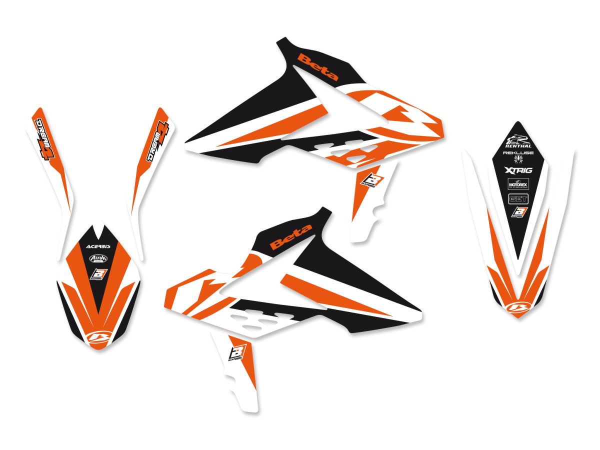 Blackbird Graphics kit with seat cover