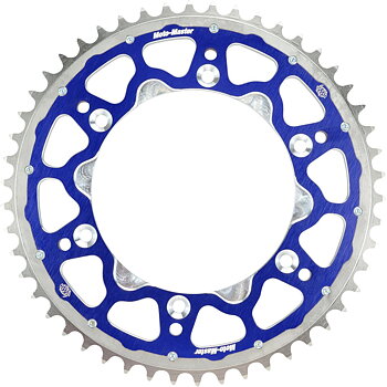 Moto-Master Rear Sprocket Fusion Dual TM Racing 125/ 250/ 450 Blue