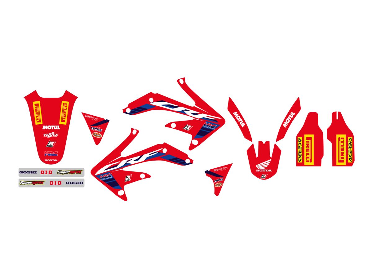 Blackbird Racing Replica Team Honda HRC 2022 Graphics Kit