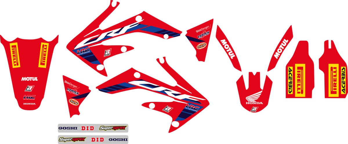 Blackbird Racing Replica Team Honda HRC 2022 Graphics Kit