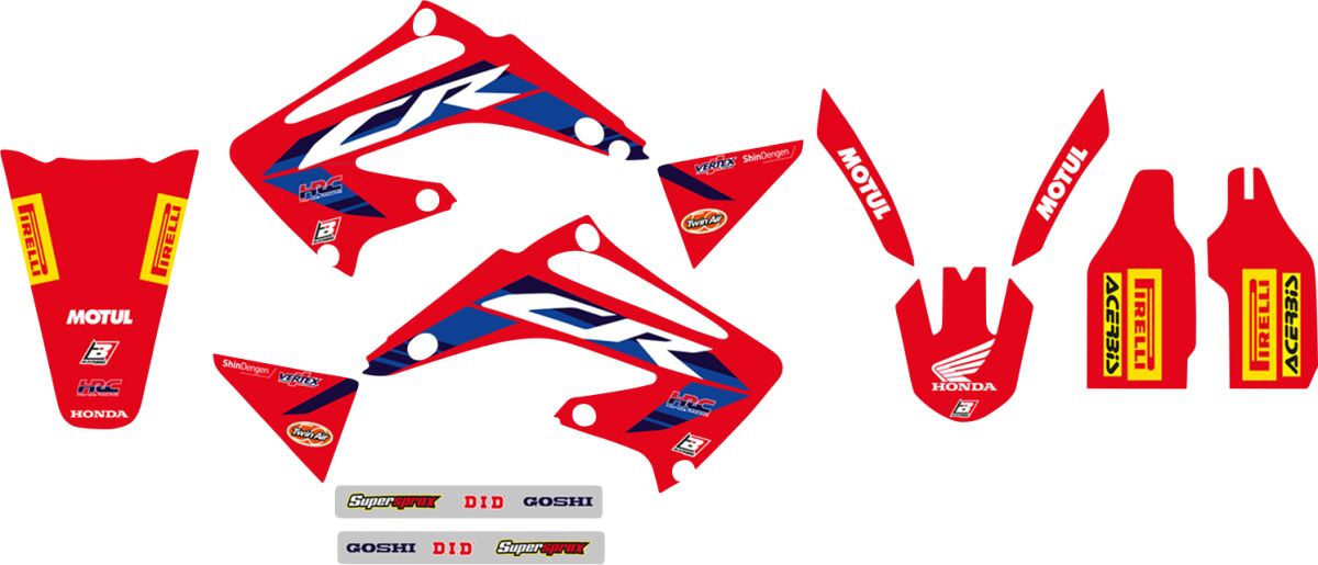 Blackbird Racing Replica Team Honda HRC 2022 Graphics Kit