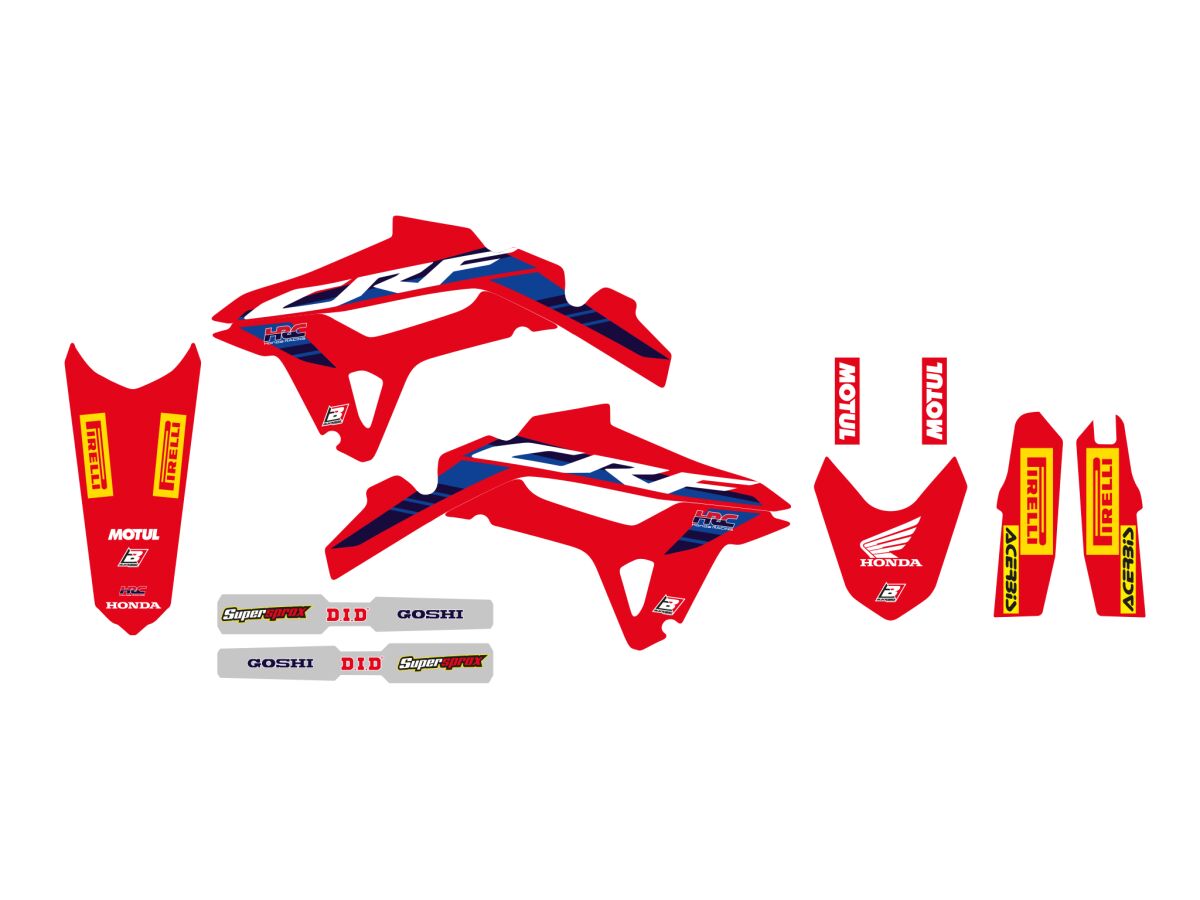 Blackbird Racing Replica Team Honda HRC 2022 Graphics Kit