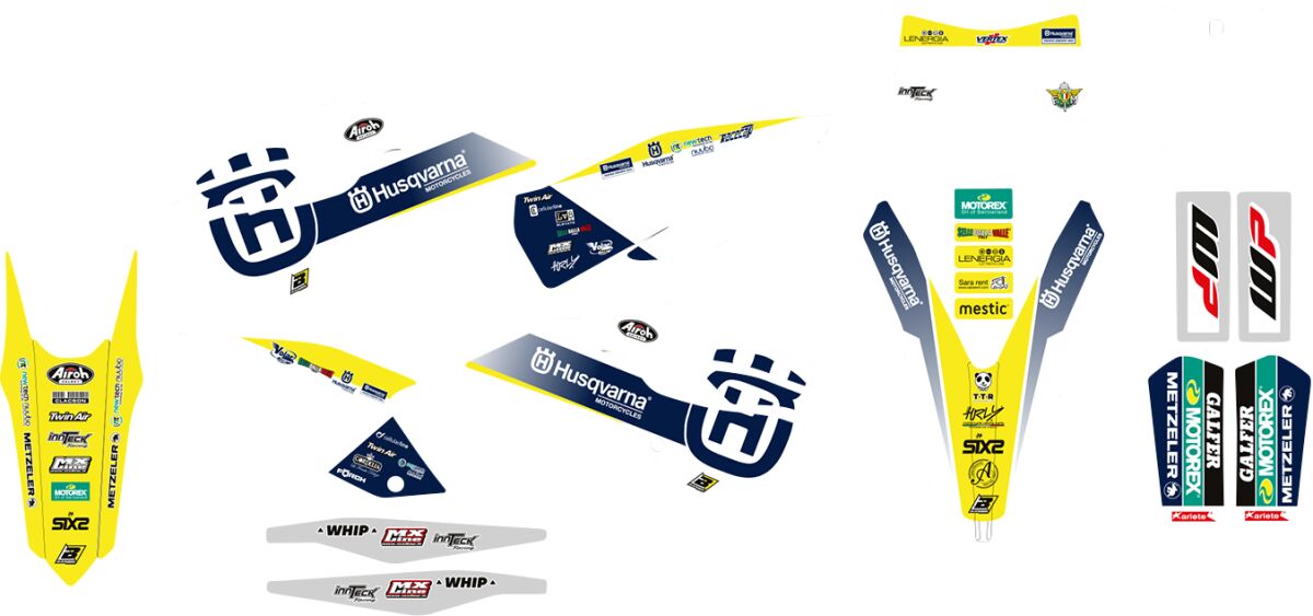Kit grafiche Trophy Blackbird