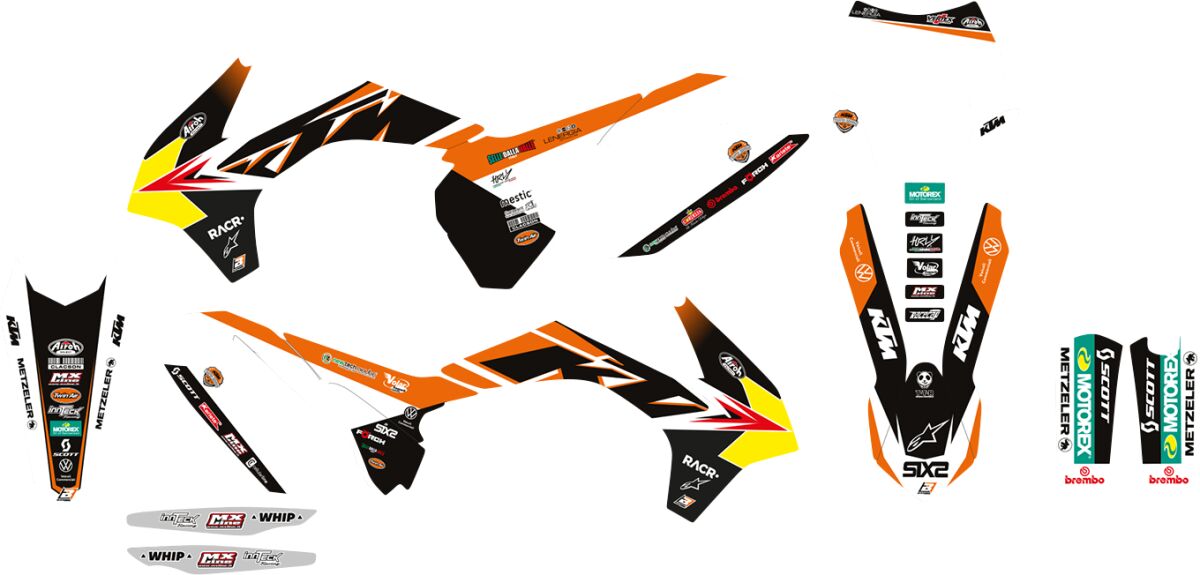 Kit déco Trophy avec housse de selle Blackbird