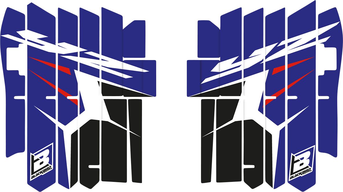 Blackbird Dream Rad Louver Decals