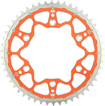Moto-Master Rear Sprocket Fusion Dual 420 KTM SX 65 Orange