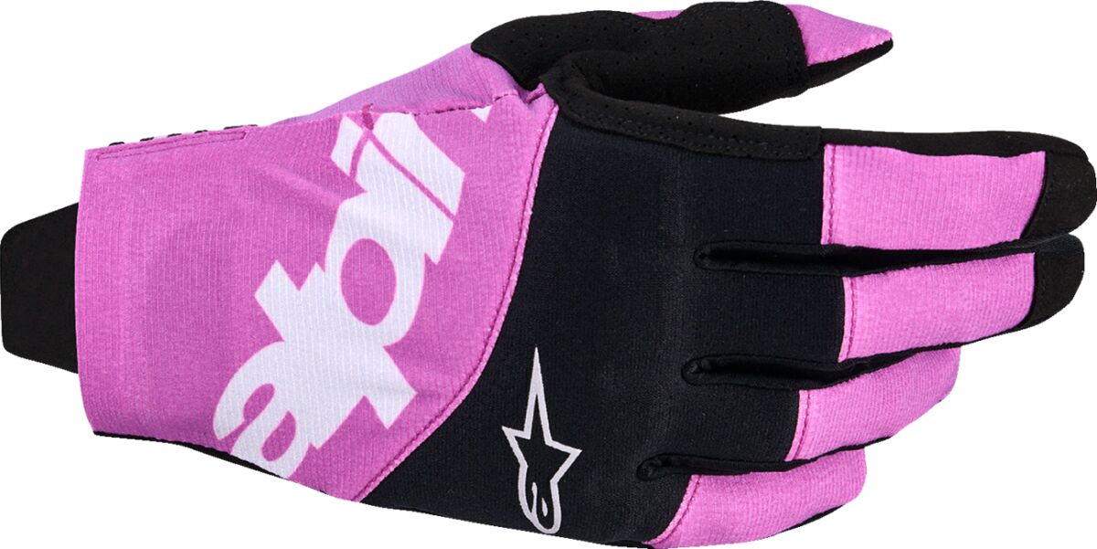 Alpinestars Techstar Crosshandsker Sort/ Grå/ Lilla