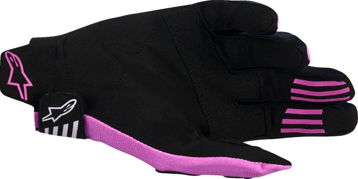 Alpinestars Techstar Crosshandsker Sort/ Grå/ Lilla - 2