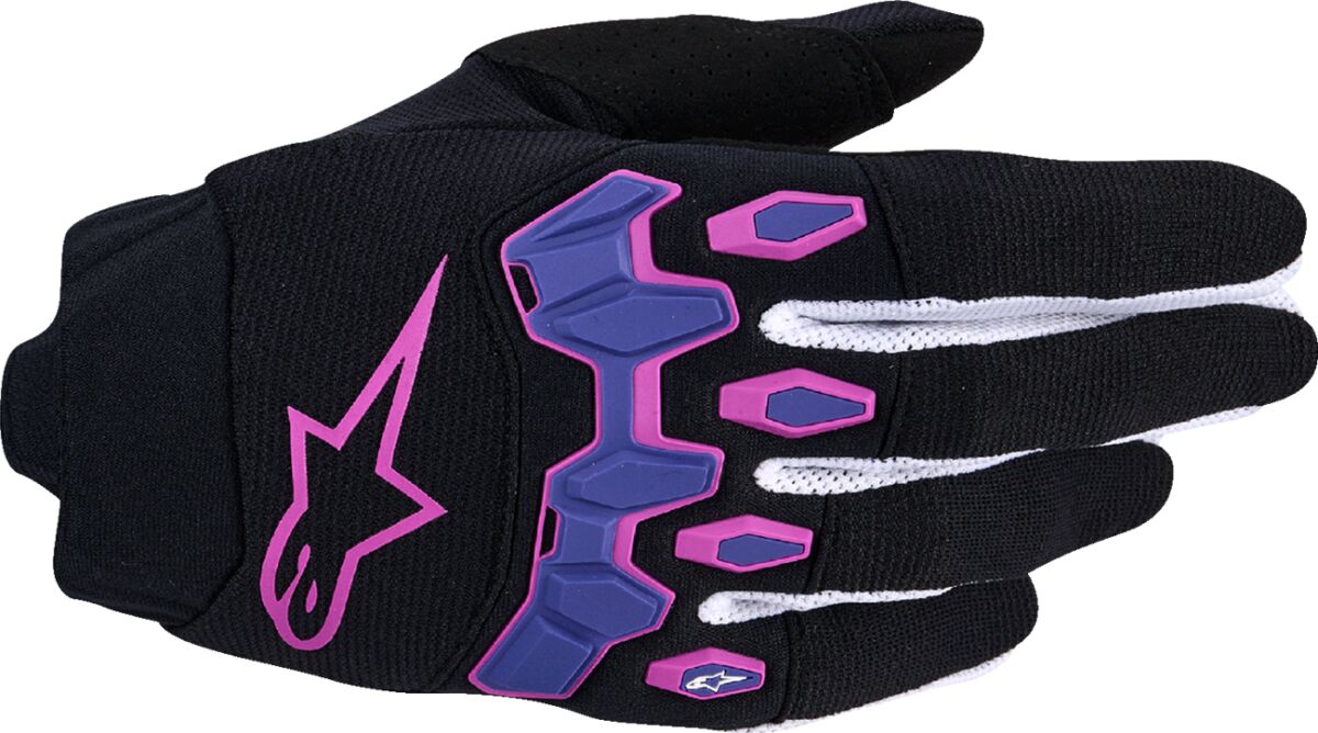 Alpinestars Full Bore V2 Crosshandsker Sort/ Magenta/ Lilla/ Hvid