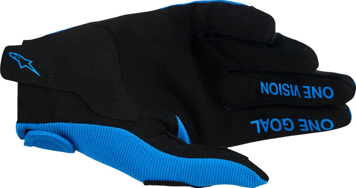 Alpinestars Radar Crosshandsker Sort/ UCLA Blue/ Hvid - 2