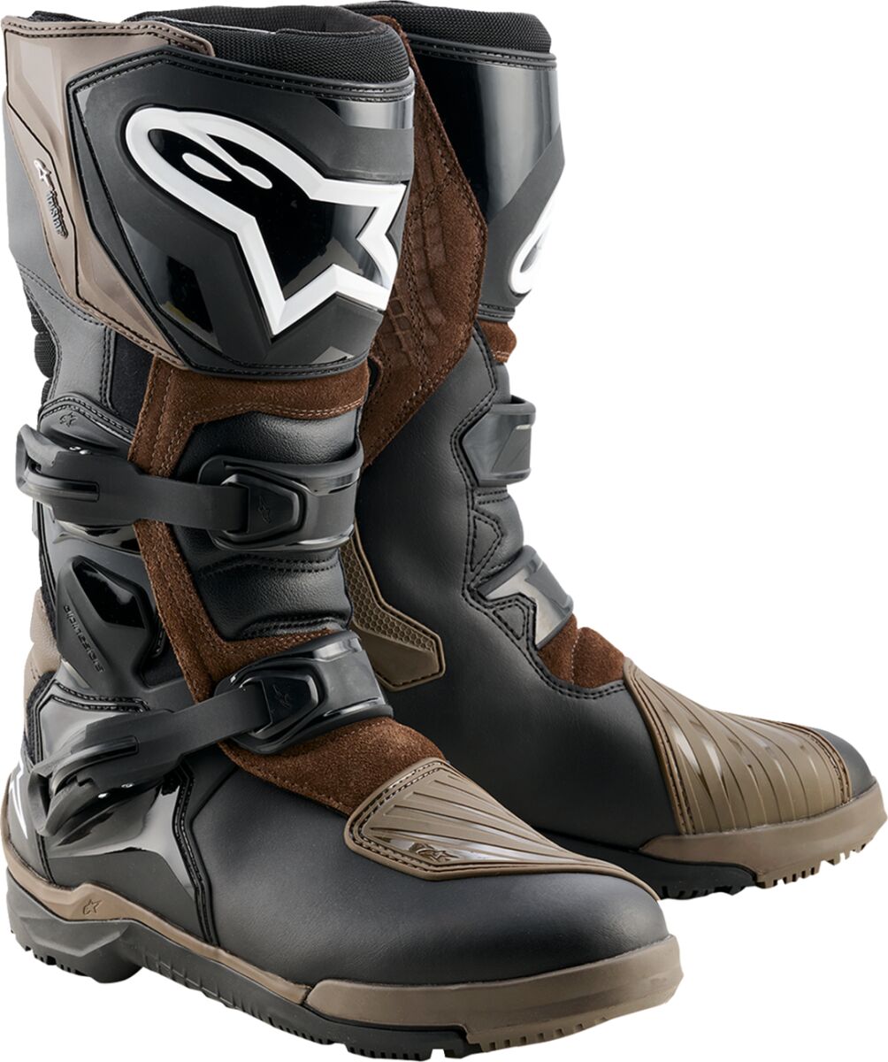 Alpinestars Corozal Adventure Drystar® Crossstøvler Sort/ Brun