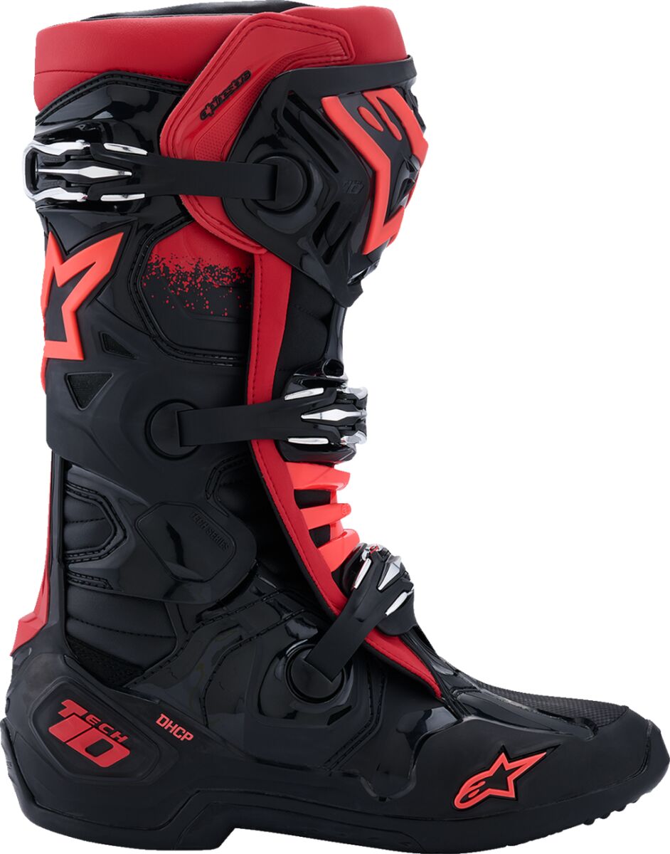 Alpinestars Tech 10 Crosslaarzen Zwart/ Rood - 5