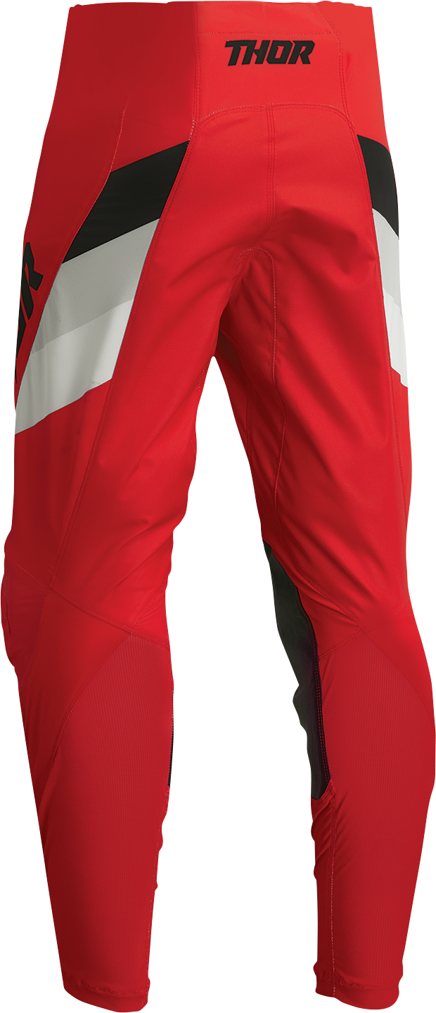 Thor Bambini Pulse Tactic Pantaloni, Rosso - 3