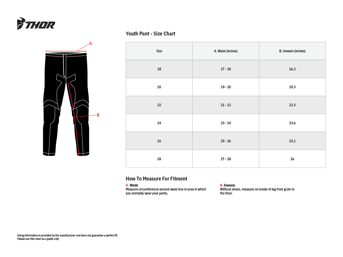 Thor Barn Sector Atlas Crossbukse, Svart/Teal - 4