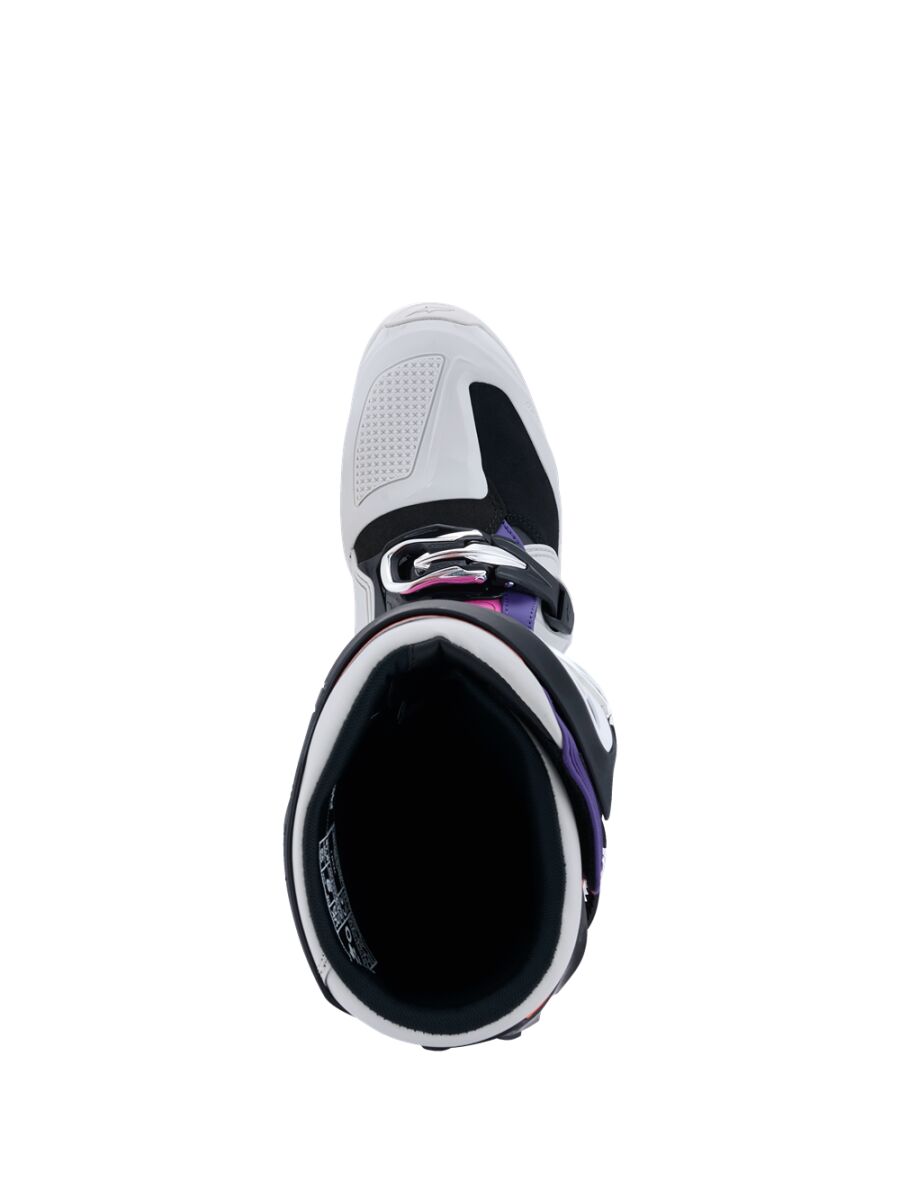 Alpinestars Tech 7 Crosstövlar Svart/ Grå/ Orange/ Rosa/ Lila - 3