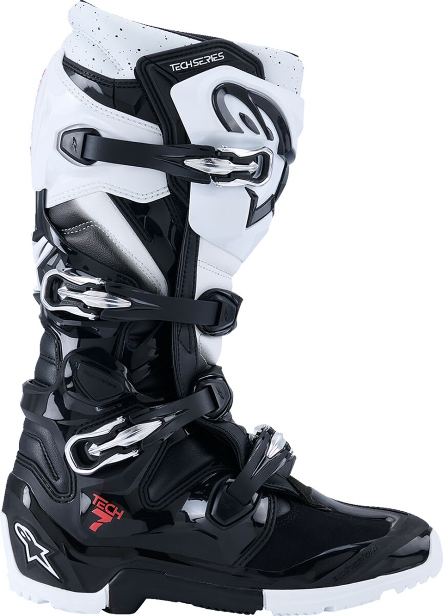 Stivali Tech 7 enduro Alpinestars Nero/ Bianco - 6