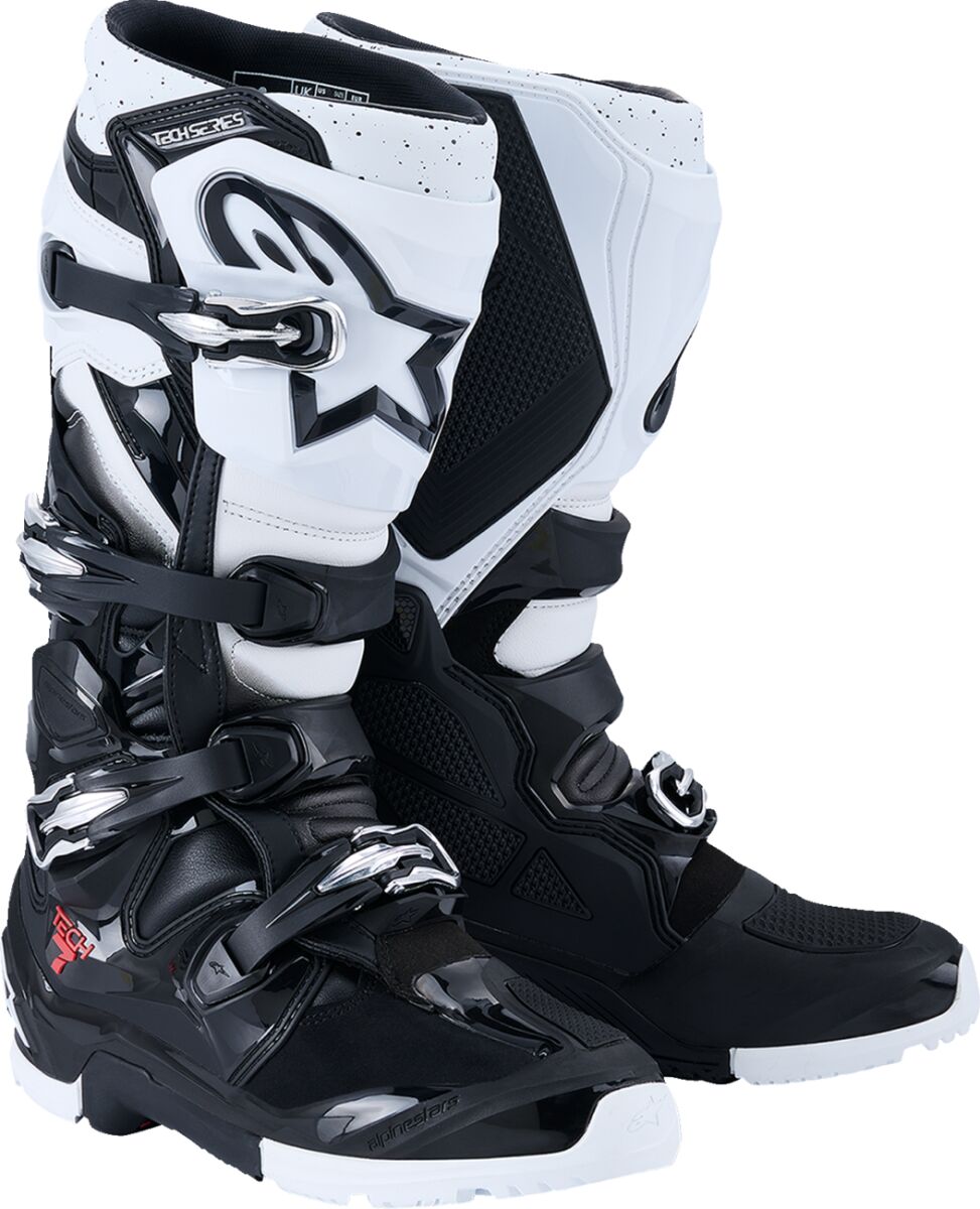 Stivali Tech 7 enduro Alpinestars Nero/ Bianco