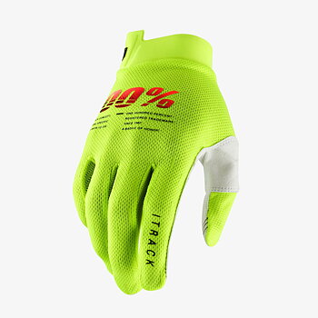100% iTrack Crosshandskar, Fluo Gul