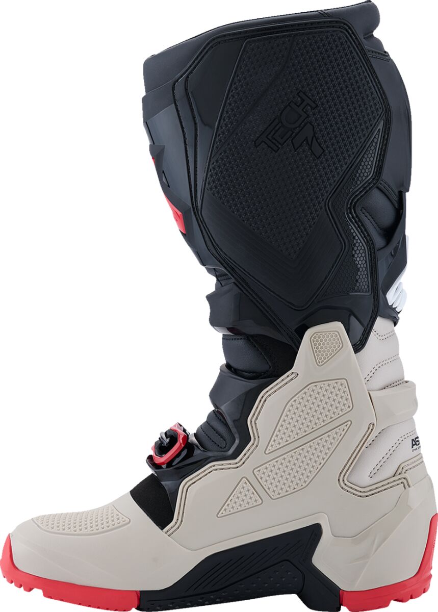 Alpinestars Tech 7 Enduro Crosstövlar Svart/ Röd/ Grå - 5