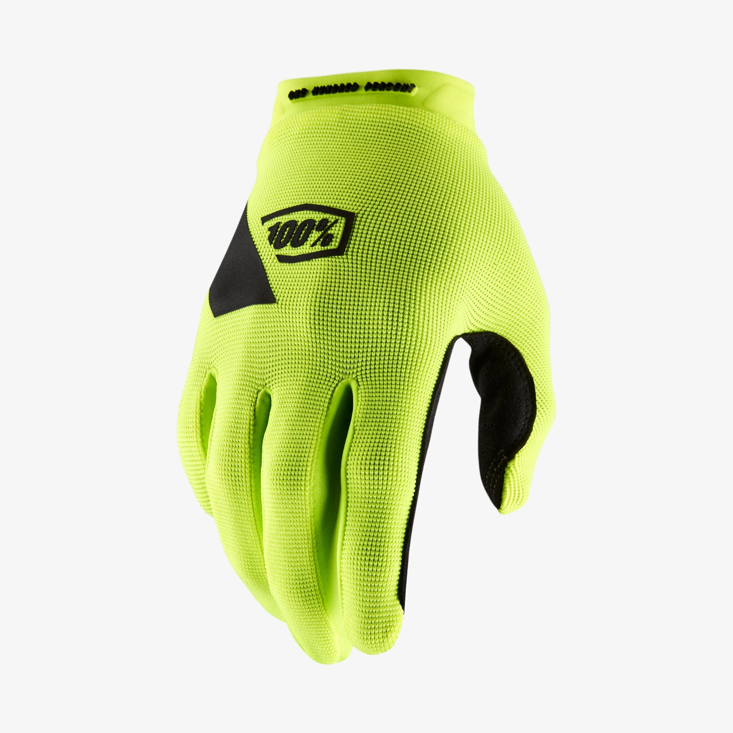 100% Ridecamp Glove, Fluo Yellow