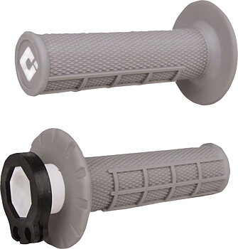 ODI V2 Waffle Lock-On Grips Grey