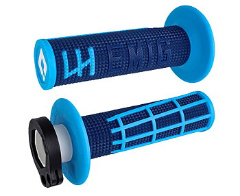 ODI Emig 2.0 Lock-On Grips Blue