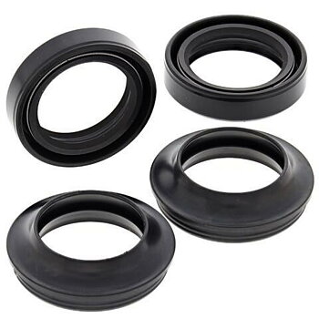 All Balls Fork Oil Seal/ Dust Seal Kit Black