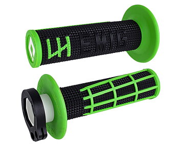 ODI Emig 2.0 Lock-On Grips Green Black