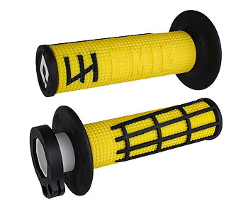 ODI Emig 2.0 Lock-On Grips Yellow Black