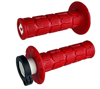 ODI V2 Rogue Lock-On Grips Red